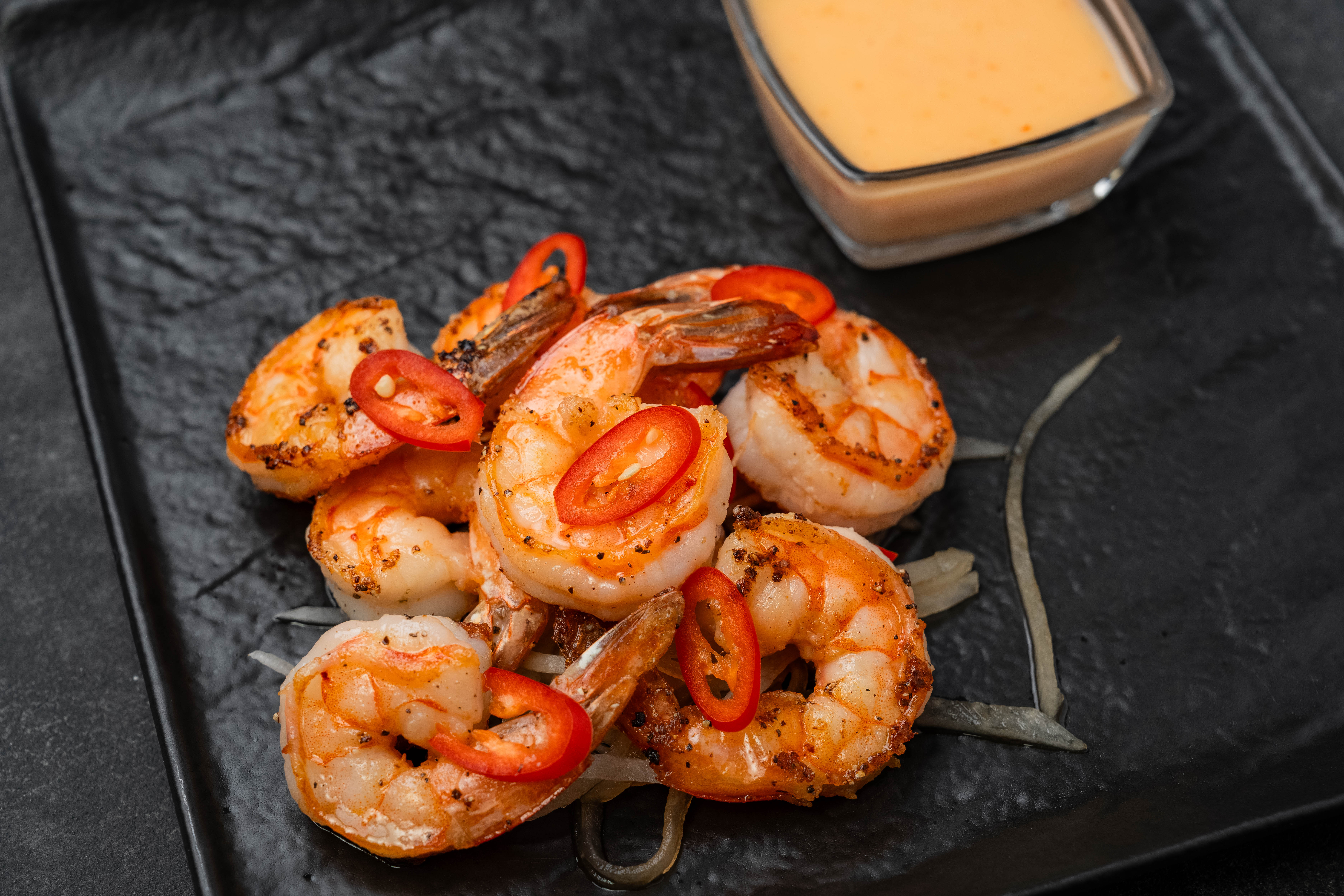 КРЕВЕТКИ НА ГРИЛЕ