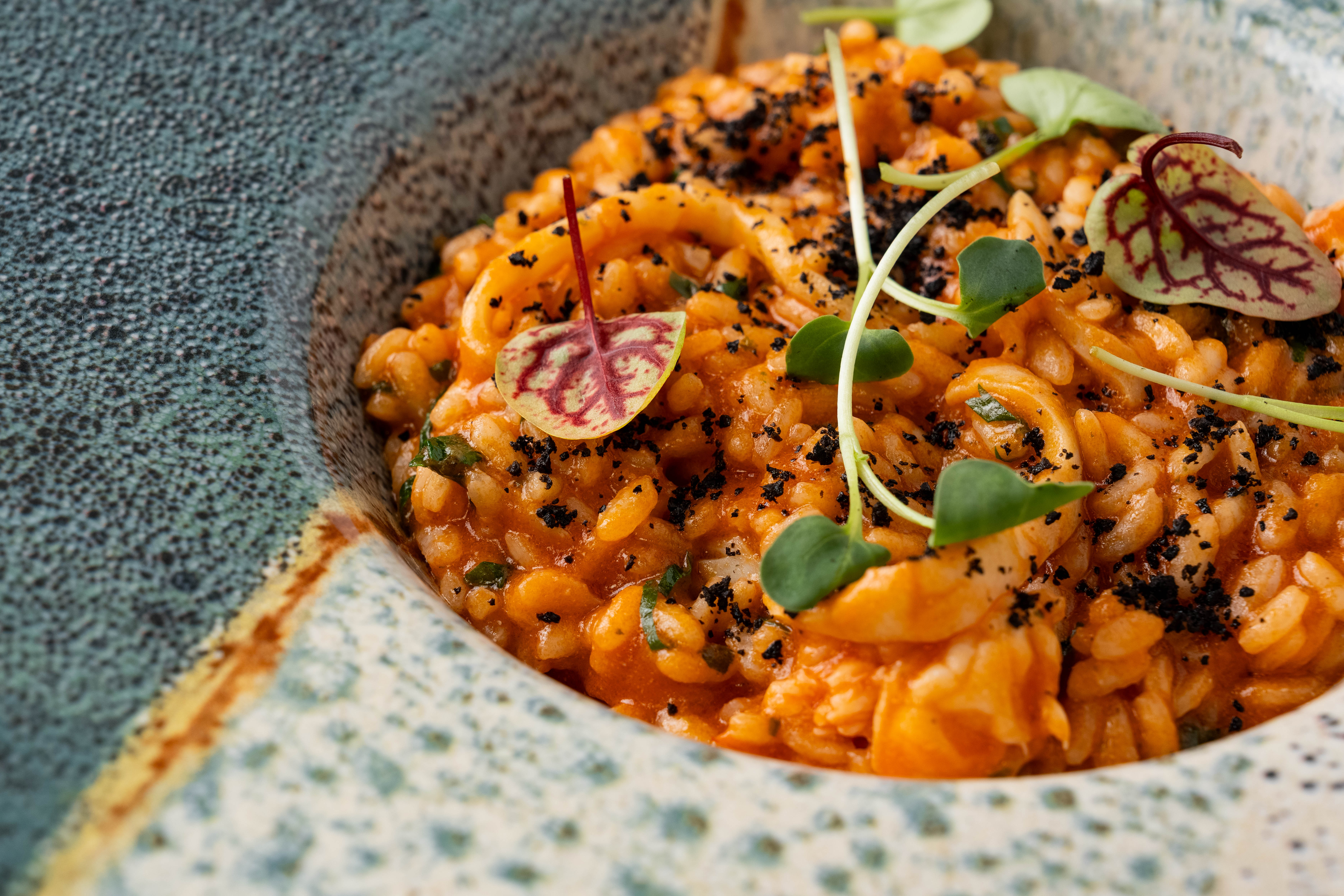 РИЗОТТО С МОРЕПРОДУКТАМИ